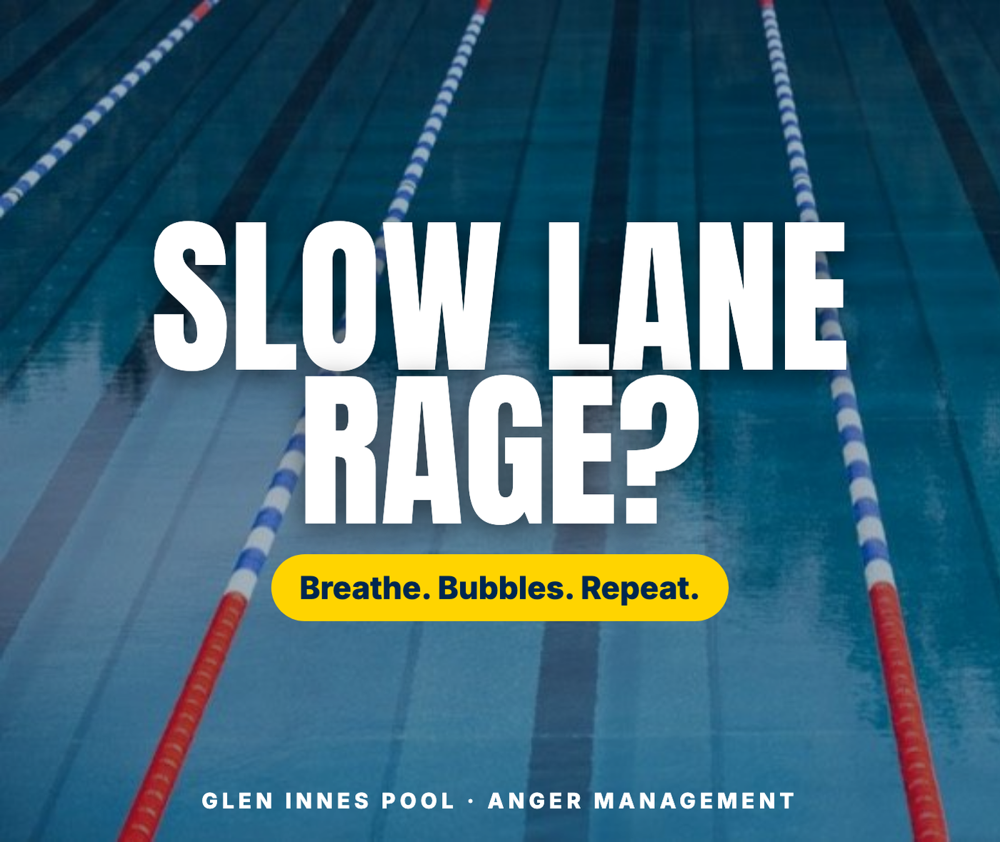 Slow lane rage? Breathe. Bubbles. Repeat.