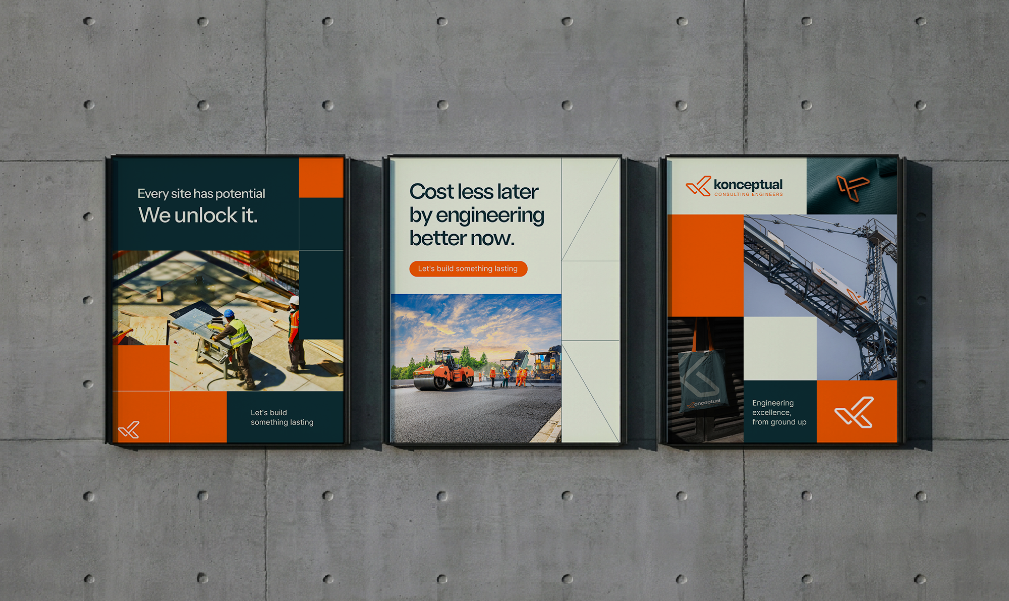 Konceptual visual identity photograph