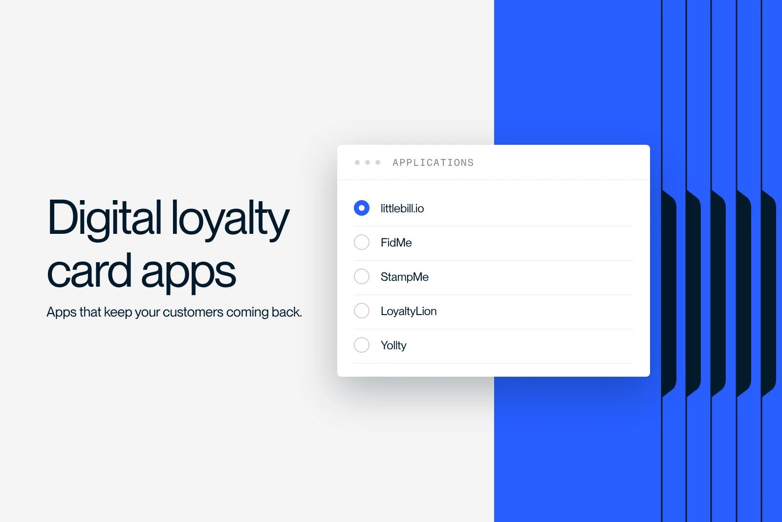 Synqro thumbnail: comparison of digital loyalty card apps, one solution selected
