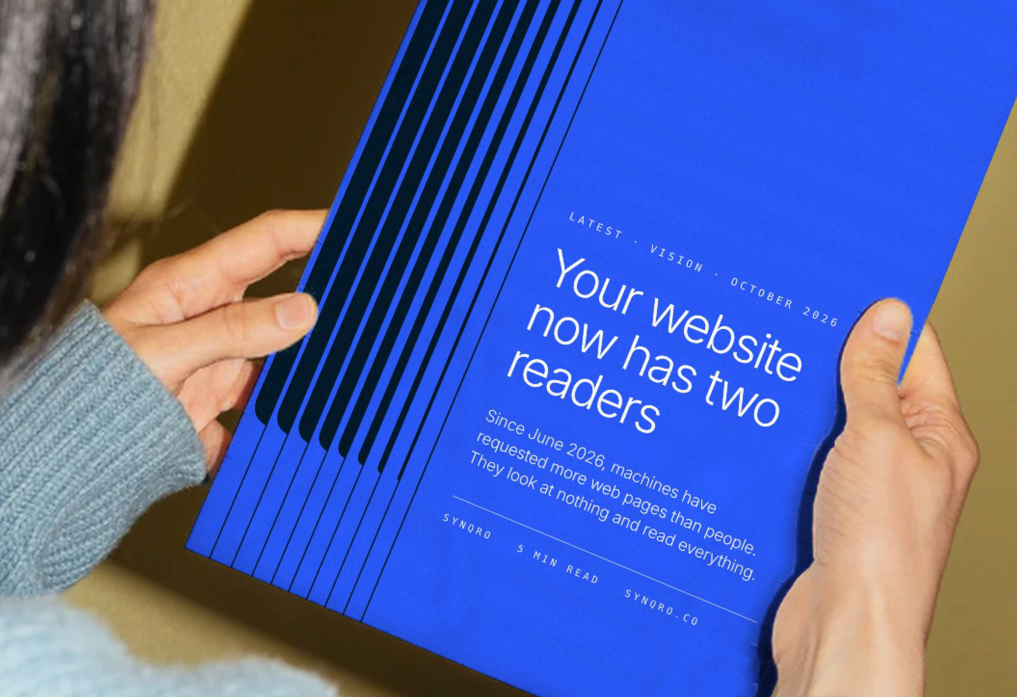 Your website now has two readers