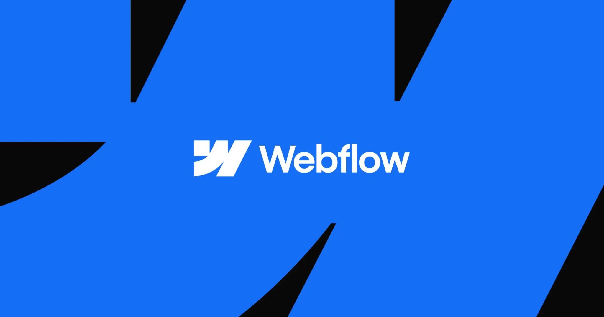 Illustration de l'environnement de construction Webflow évoqué dans ce comparatif