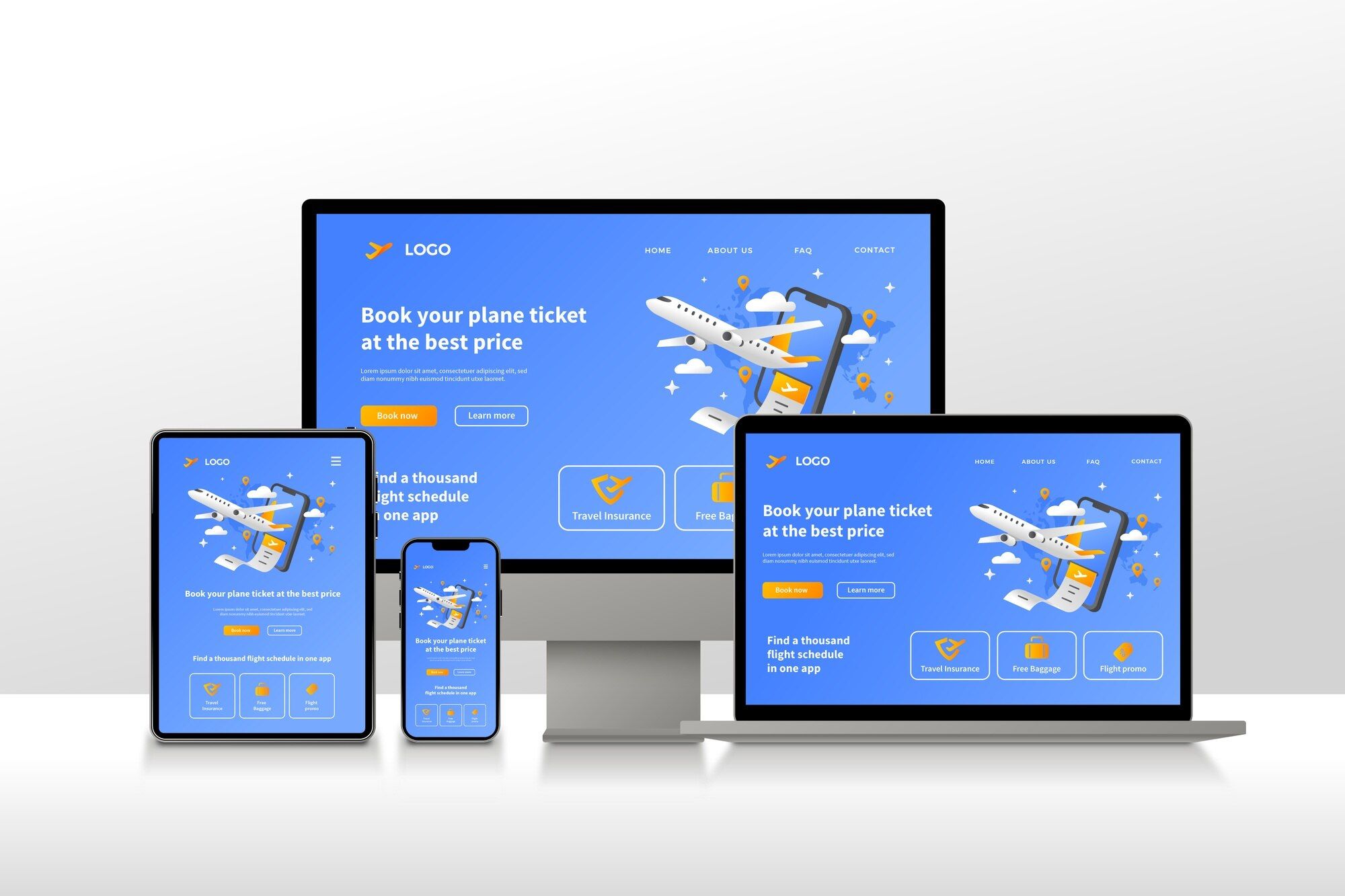 site webflow responsive