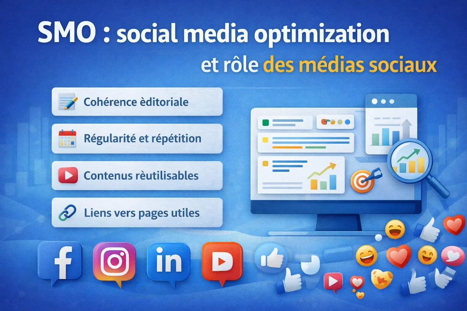 SMO et SMA : visibilité organique et publicité sur les réseaux sociaux