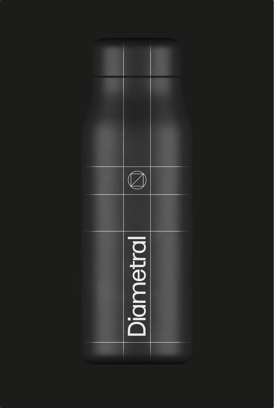Diametral mobile screen