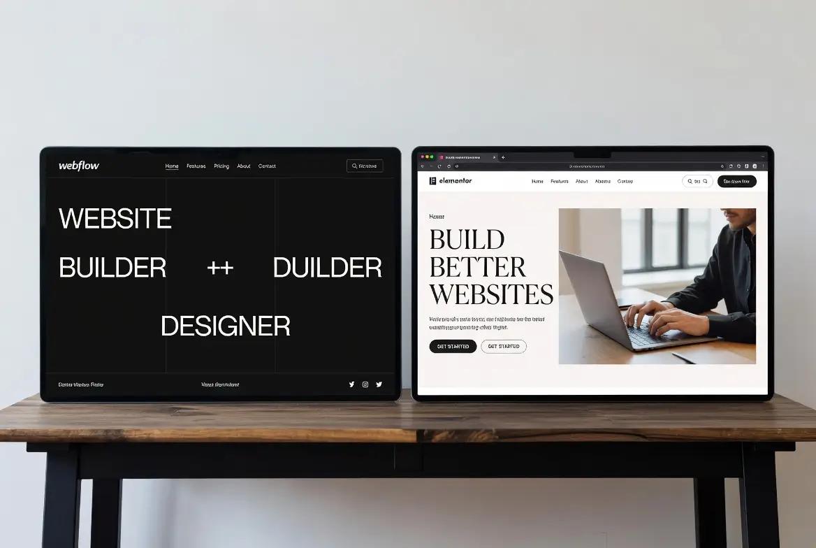 Webflow ou Elementor pour un CMS évolutif