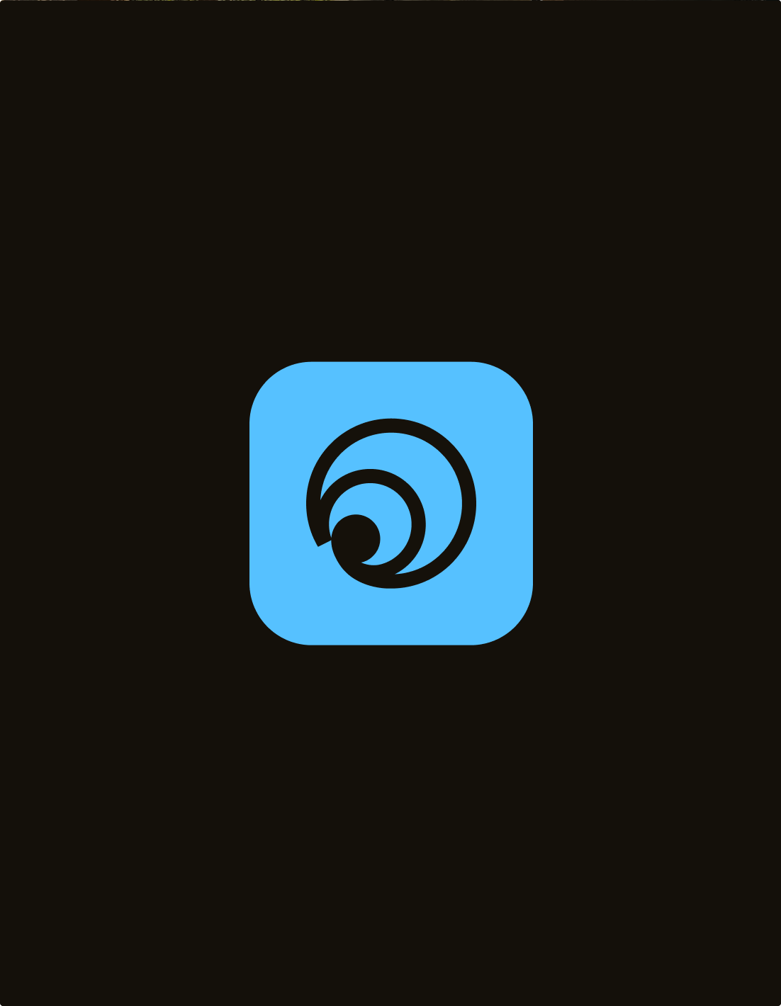 The Circul’R app icon on a dark background