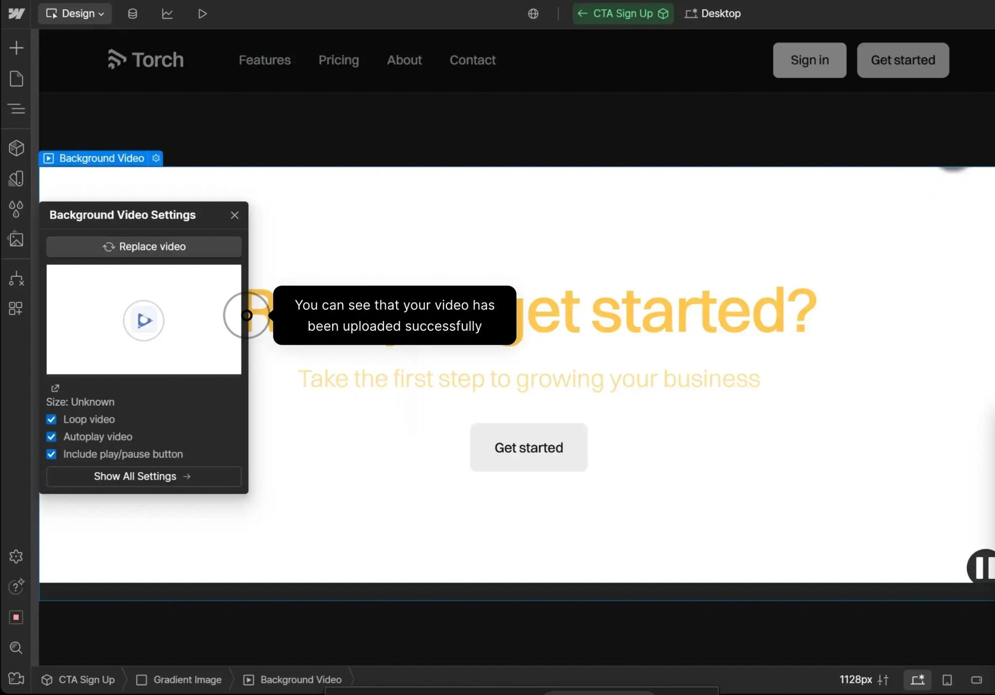 Préparer une vidéo avant de l'importer dans Webflow