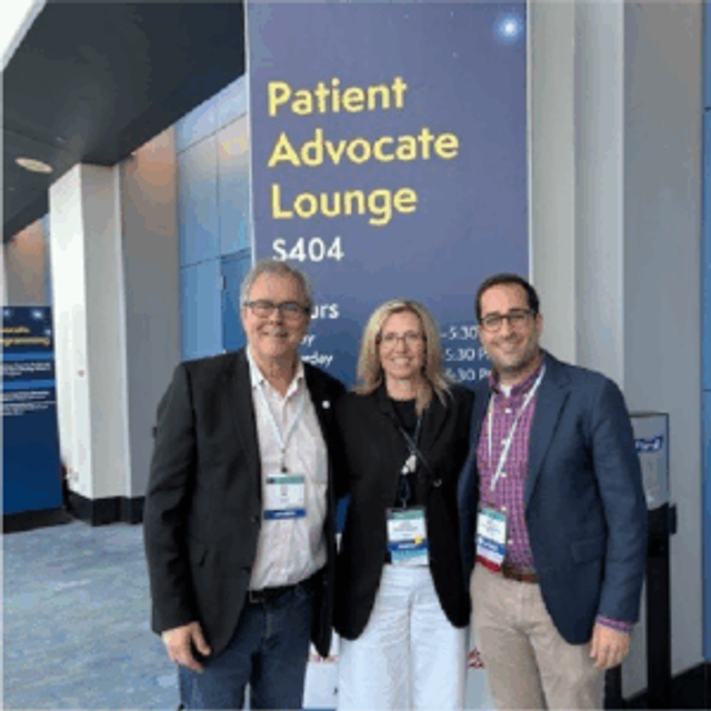 Pictured left to right: Steven Young, Denise Robinson, Michael Wagner
