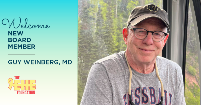 Image of Guy Weinberg, MD with text that reads Welcome New board member