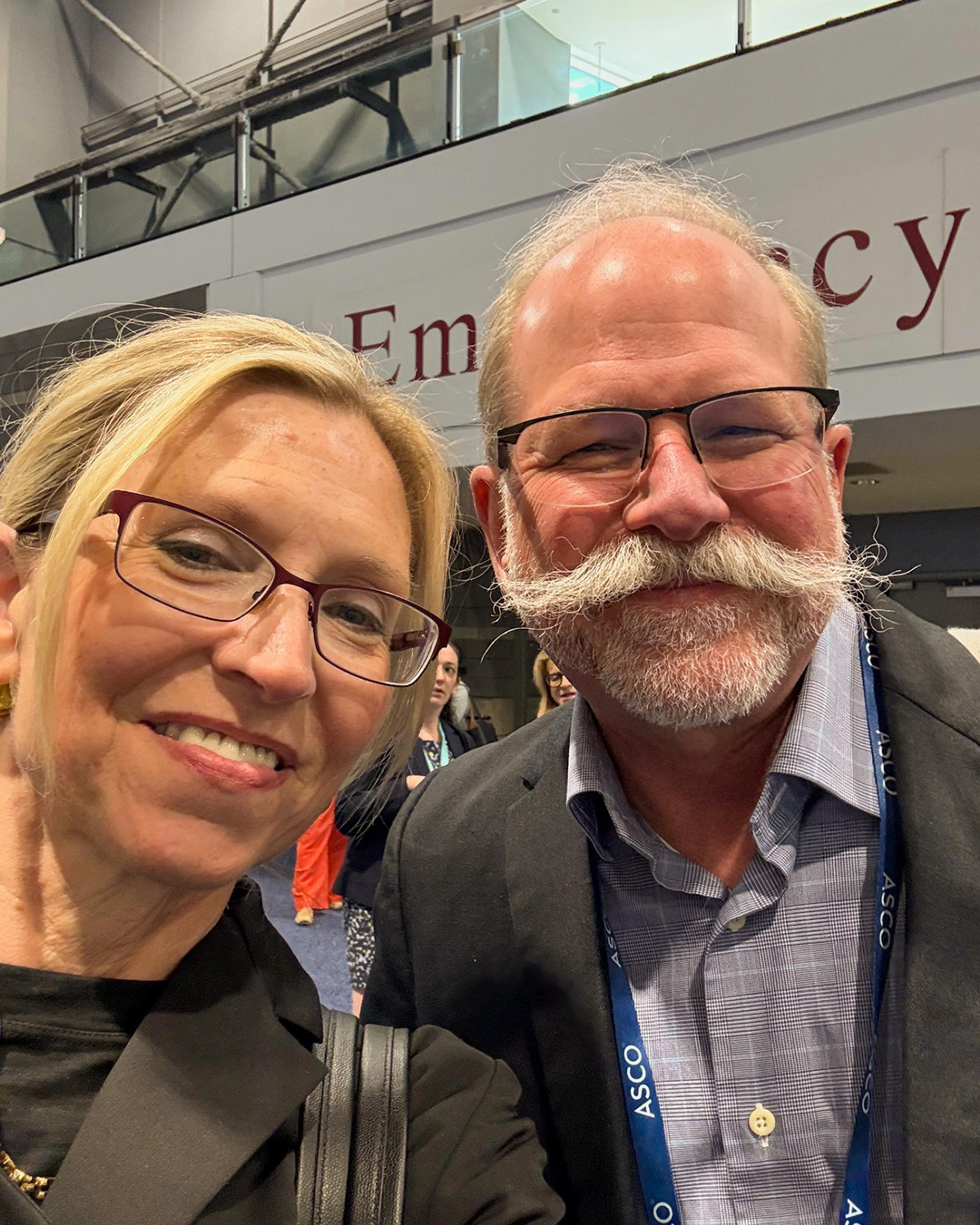 Denise Robinson and Scott Schuetze, MD, PhD