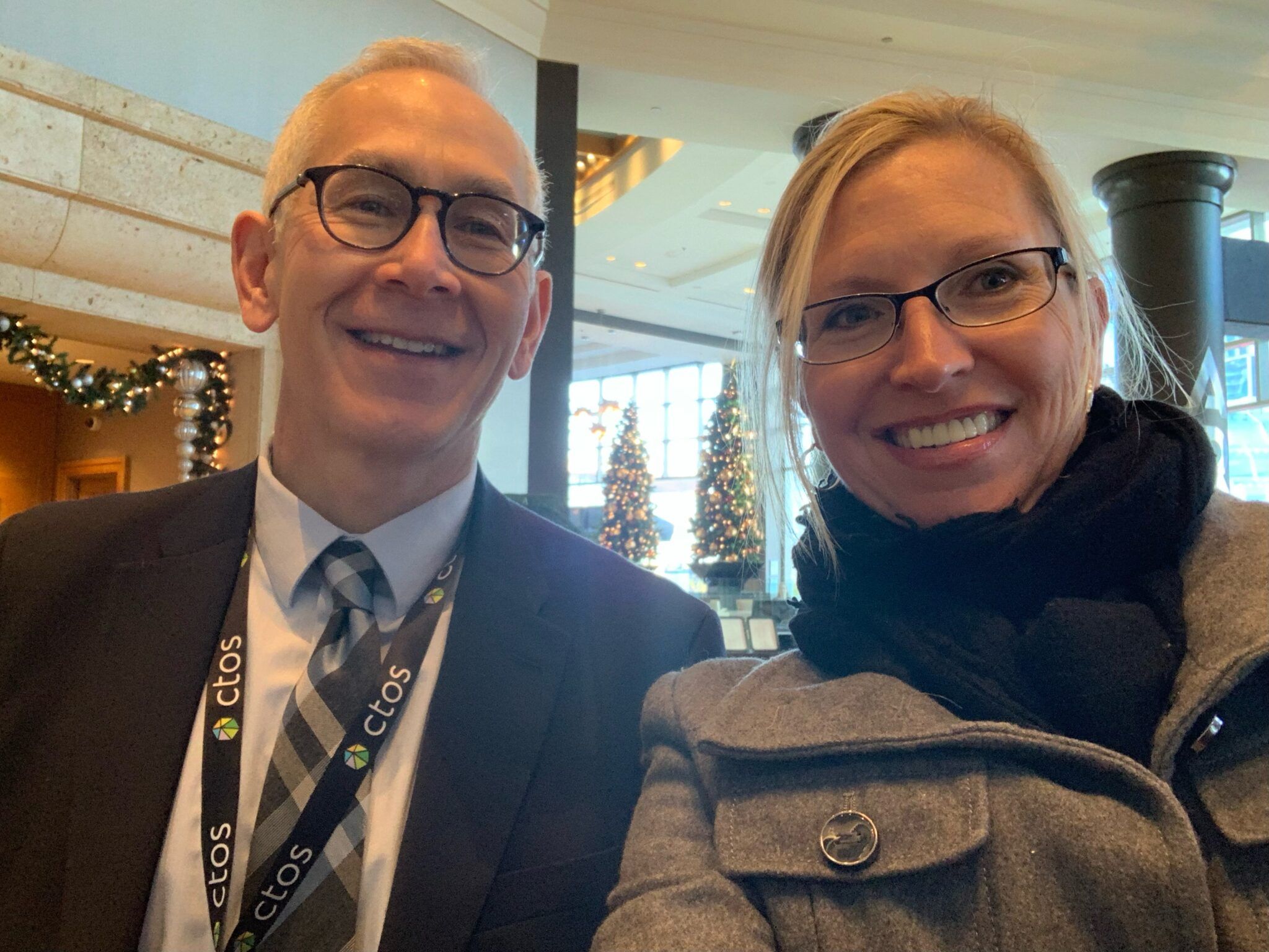 Scott Okuno, MD and Denise Robinson