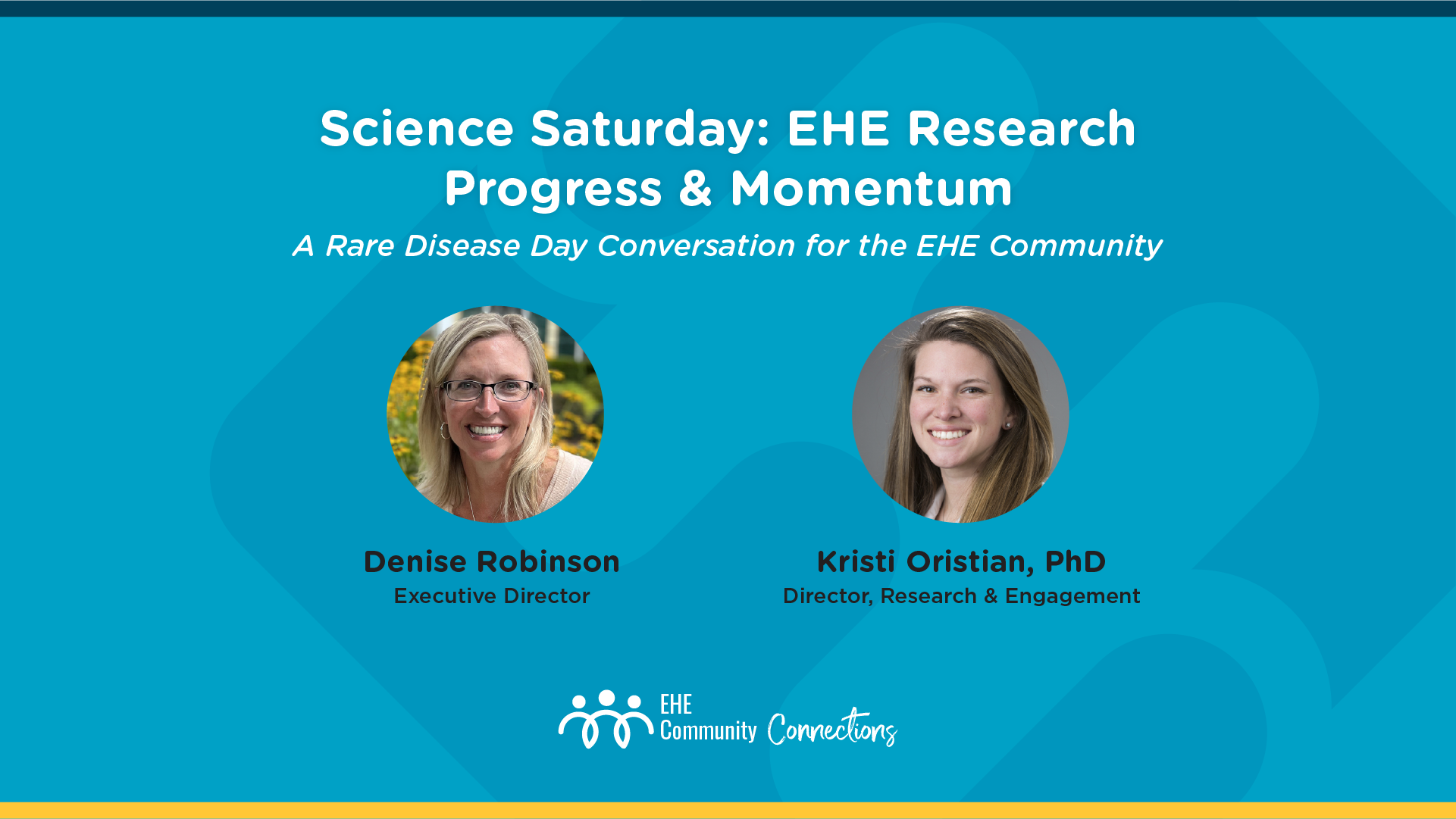 cover slide for EHE Research Progress & Momentum