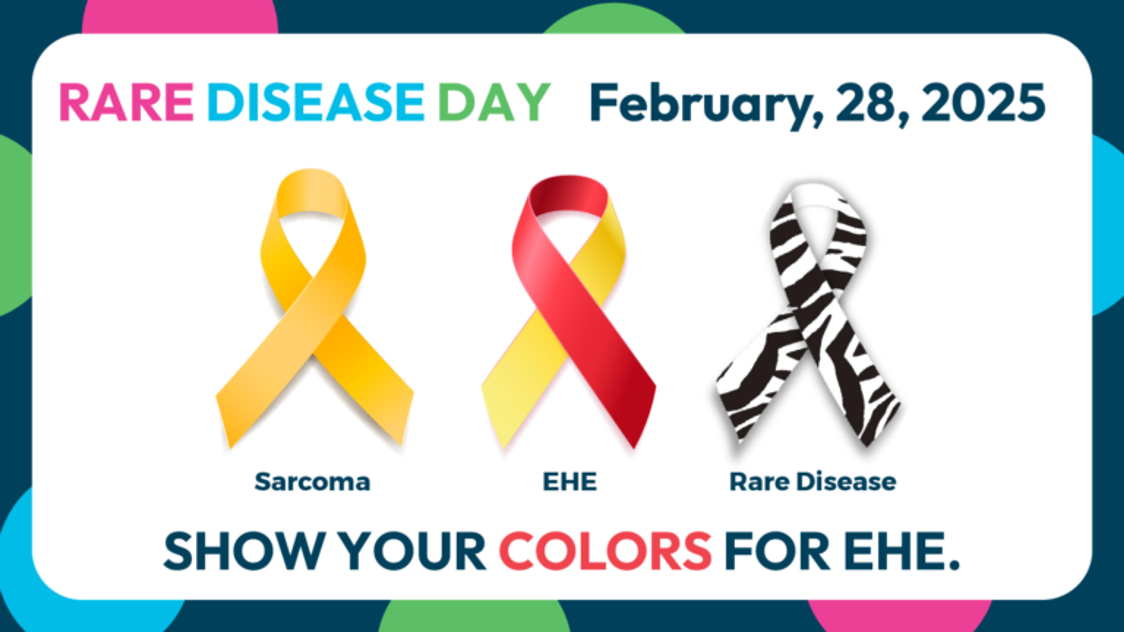 Rare disease day graphic