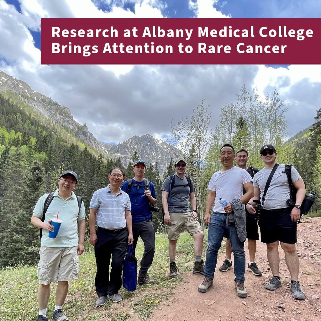 The Lamar Lab Team out in the mountains