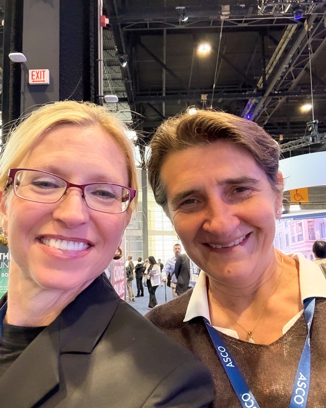 Denise Robinson and Silvia Stacchiotti, MD