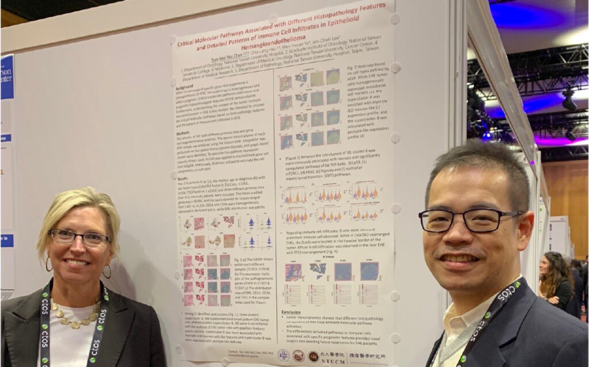 Denise with Dr. Tom Wei-Wu W. Chen, MD, PhD