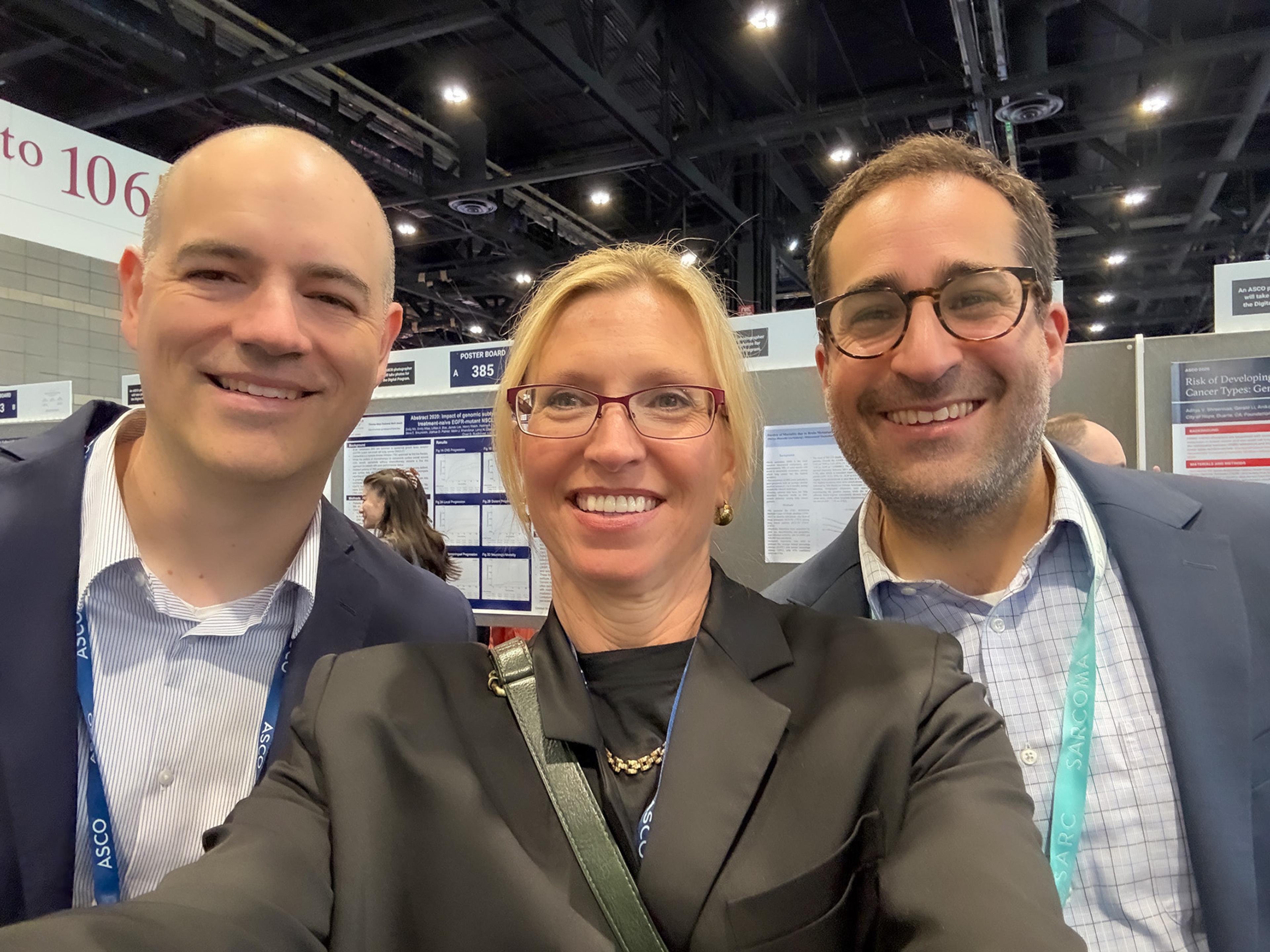 Dr. Gregory Cote, Denise Robinson, and Dr. Michael Wagner