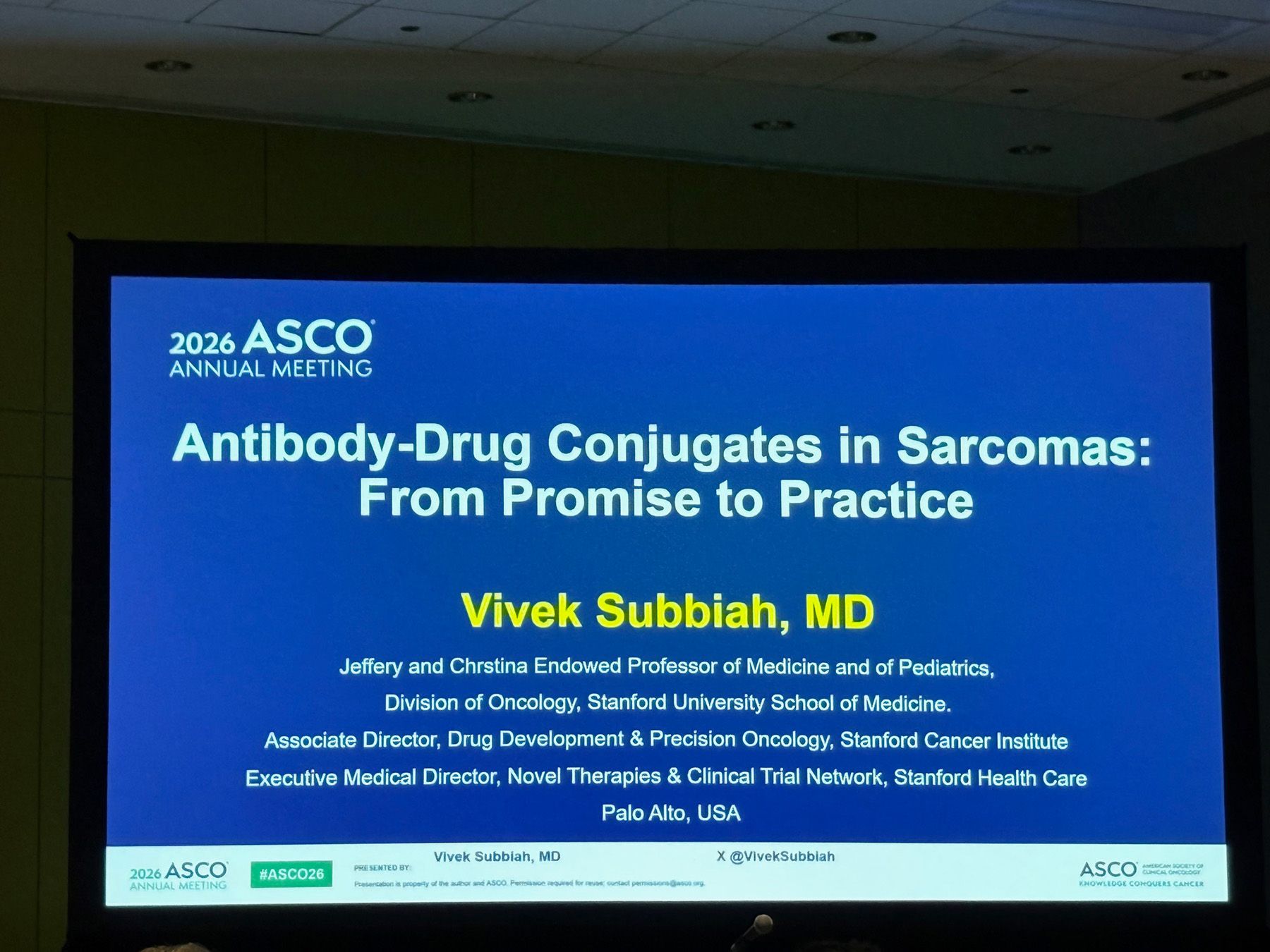 Antibody-Drug Conjugates in Sarcomas presentation