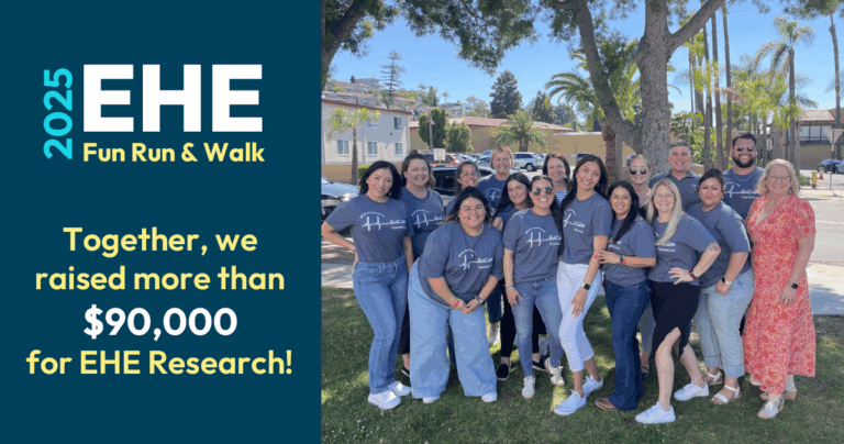 A group of folks who came out for the Fun Run & Walk