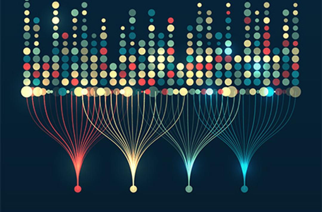 data gathering into points