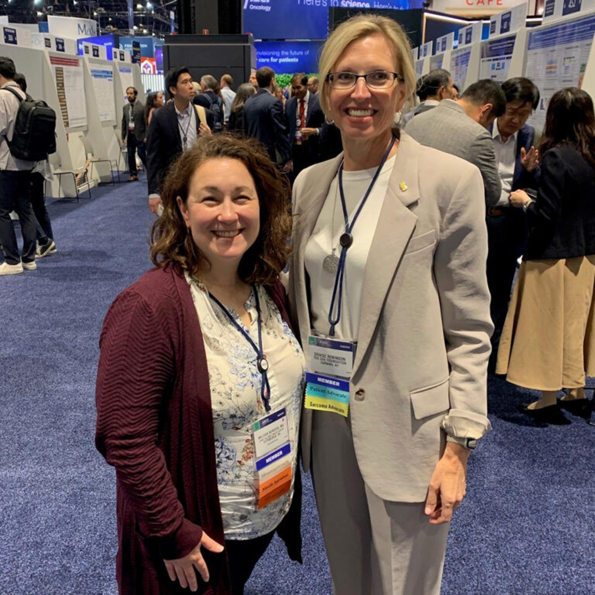 Melissa Burgess, MD and Denise Robinson