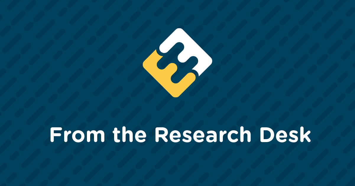 From the Research Desk Graphic