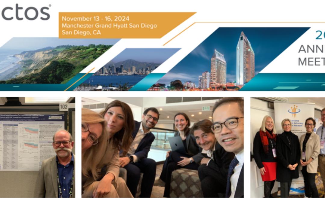 CTOS graphic featuring different images from the event.