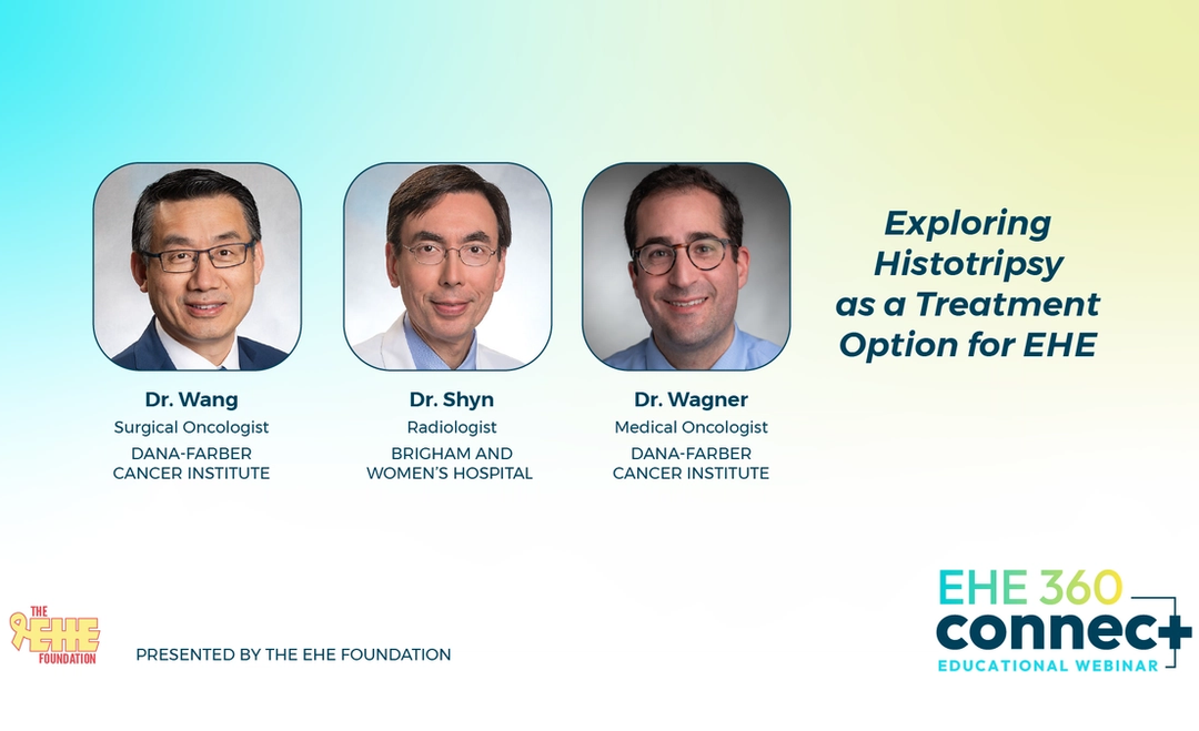 Dr. Jiping Wang, Dr. Paul Shyn, and Dr. Michael Wagner present on histotripsy in EHE