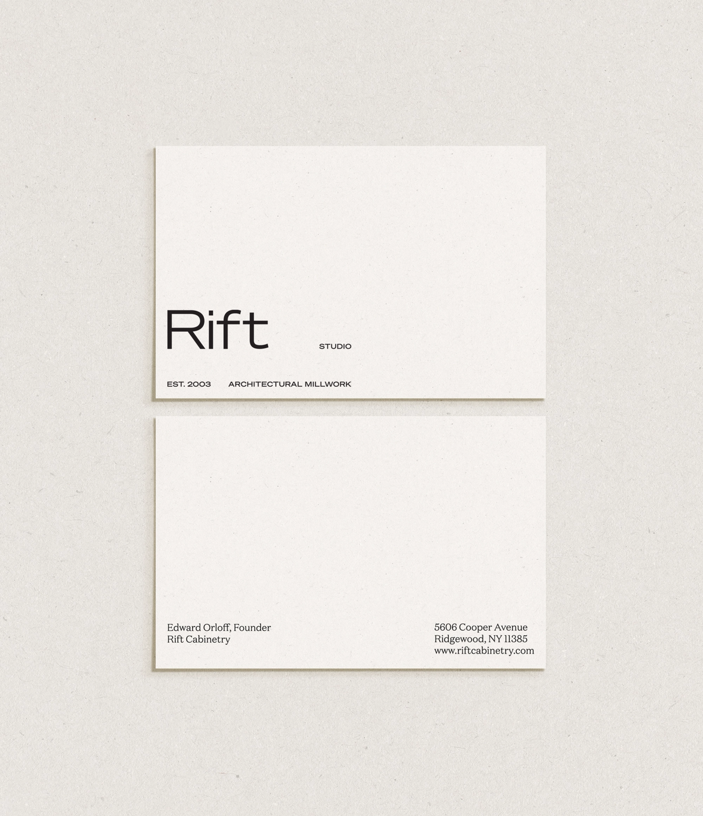 Rift Cabinetry