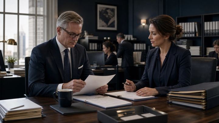 Accounting firm leader reviews service capacity states, qualified inquiries, protected calendars, and human exceptions during a seasonal peak.