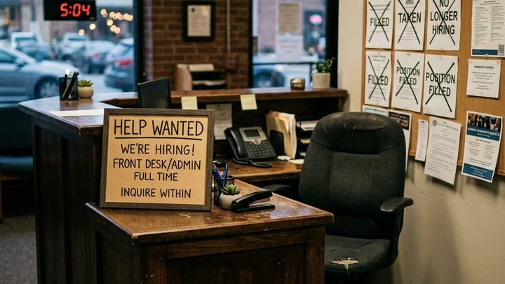 You Can't Hire Your Way Out of This: Why the Receptionist Labor Market Is Breaking Service Businesses