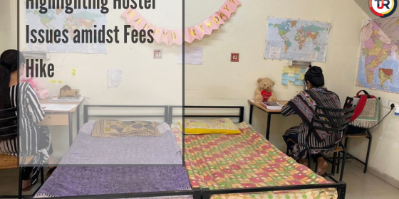 Highlighting Hostel Issues amidst Fees Hike