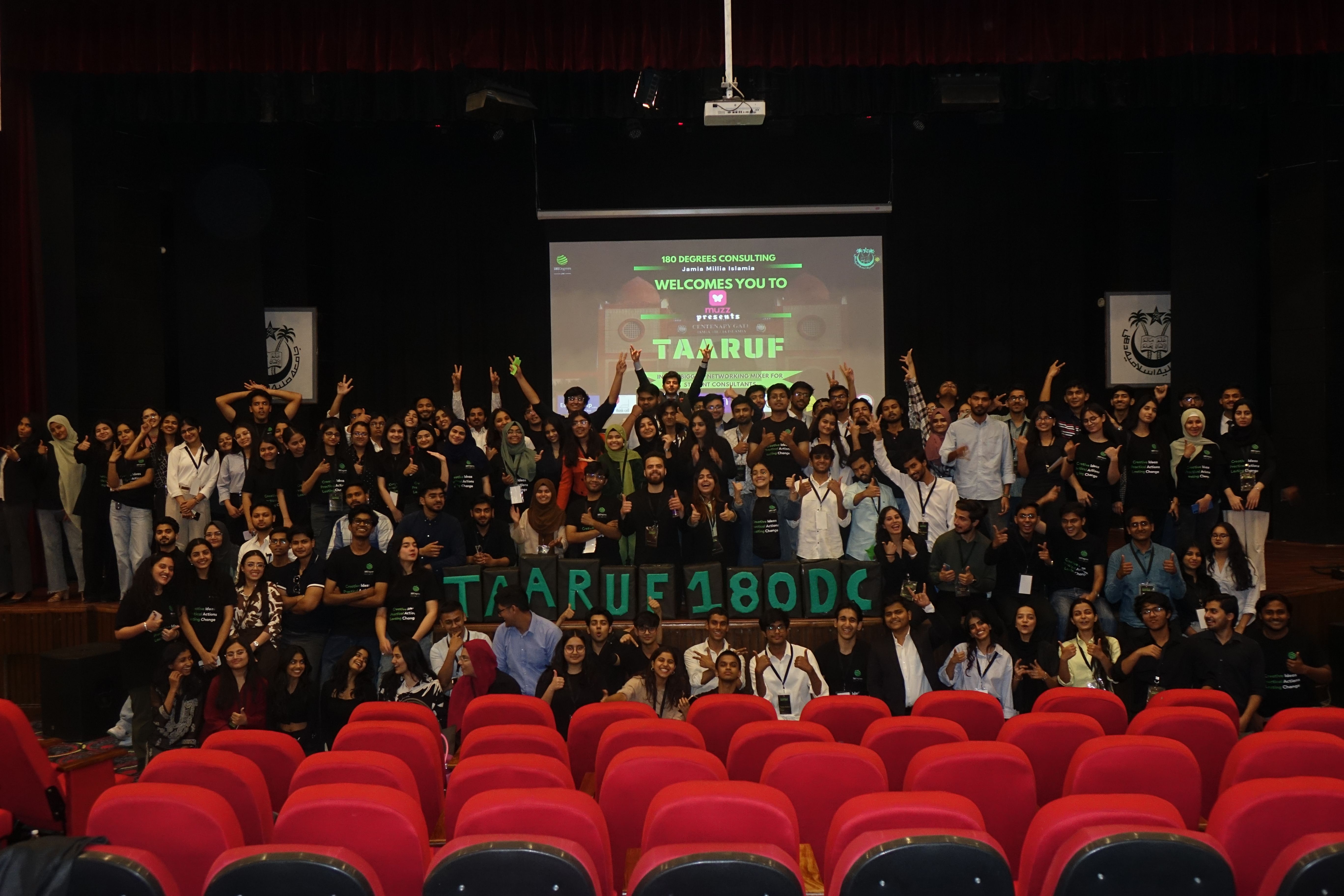 180 DC JMI hosts its First ever Networking Mixer, Taaruf