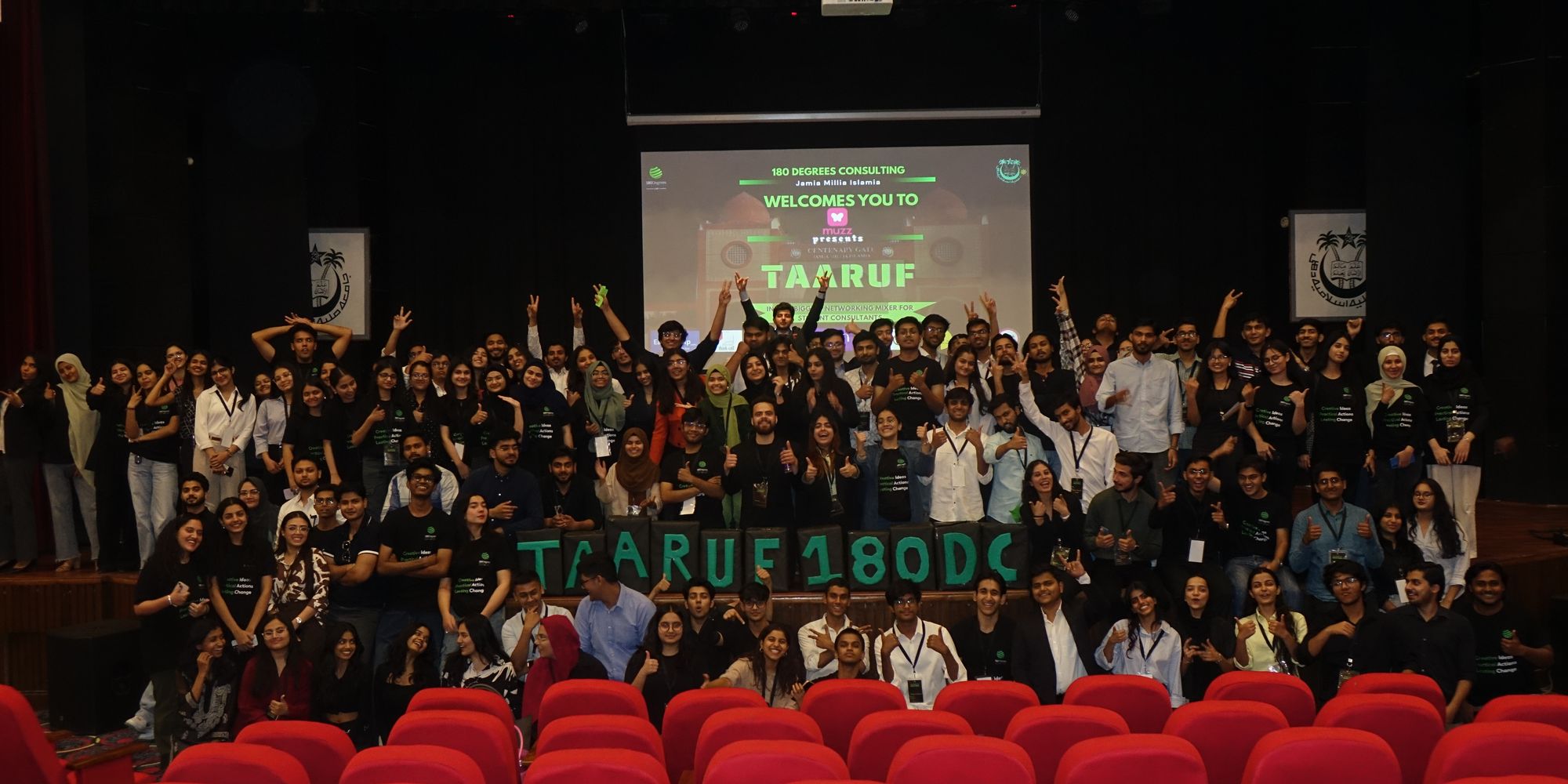 180 DC JMI hosts its First ever Networking Mixer, Taaruf