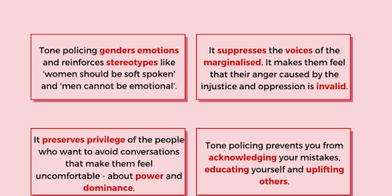 Tone Policing: What it is and why we need to talk about it