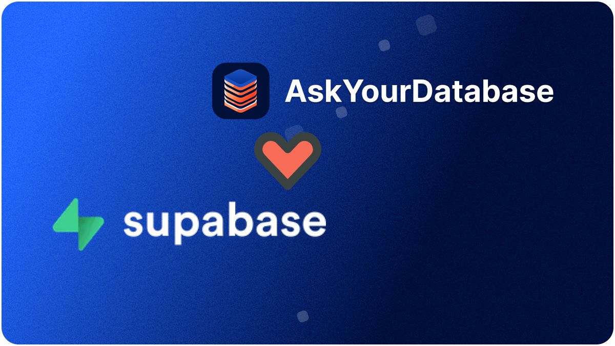 Chat With Supabase PostgreSQL Using AI