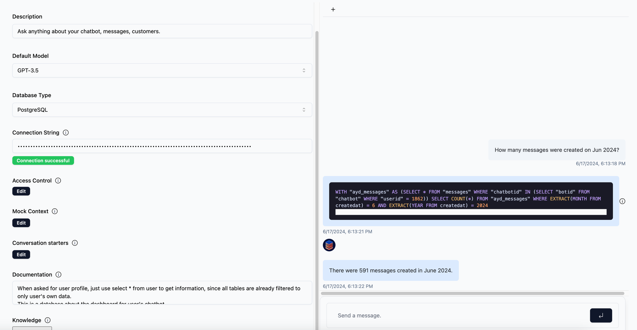 Connect SQL databases to AI chatbot | LLM Tutorials