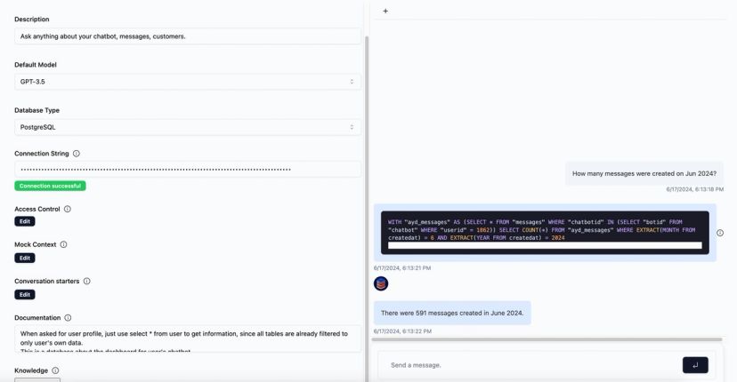 Connect SQL databases to AI chatbot | LLM Tutorials
