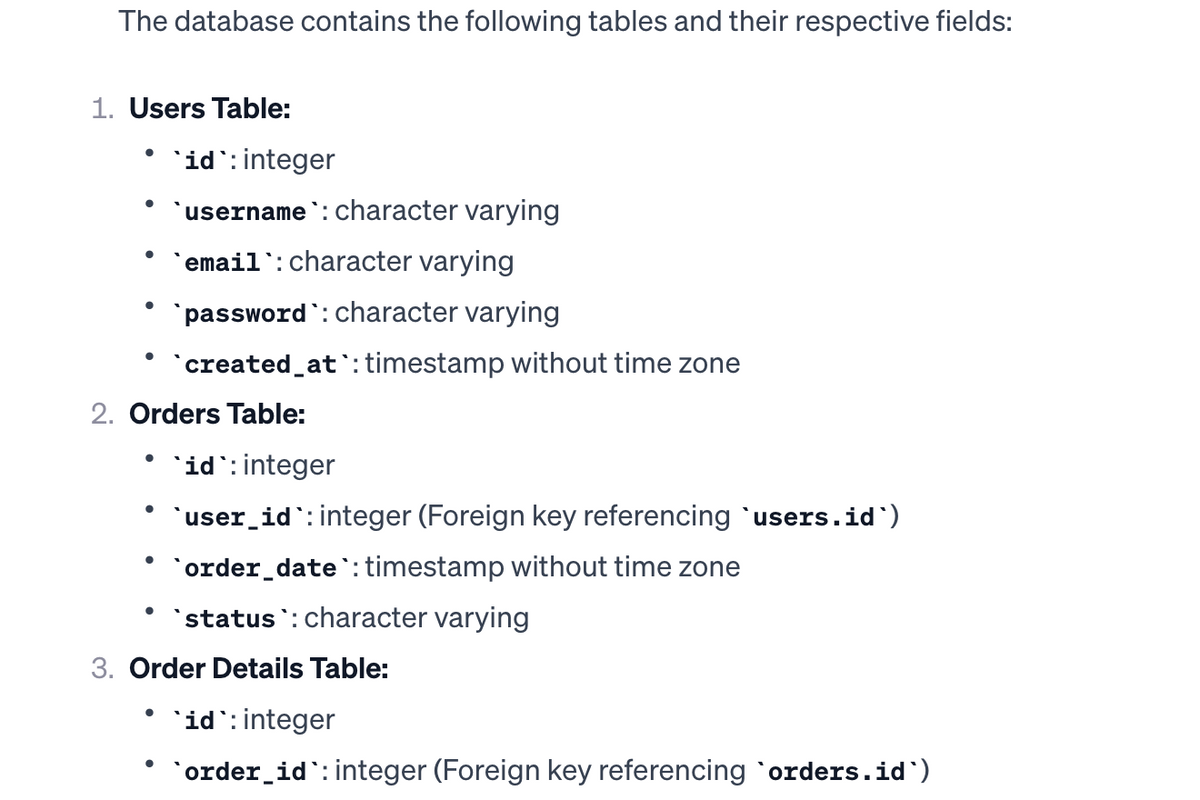 ChatGPT + AskYourDatabase - understand your schema automatically