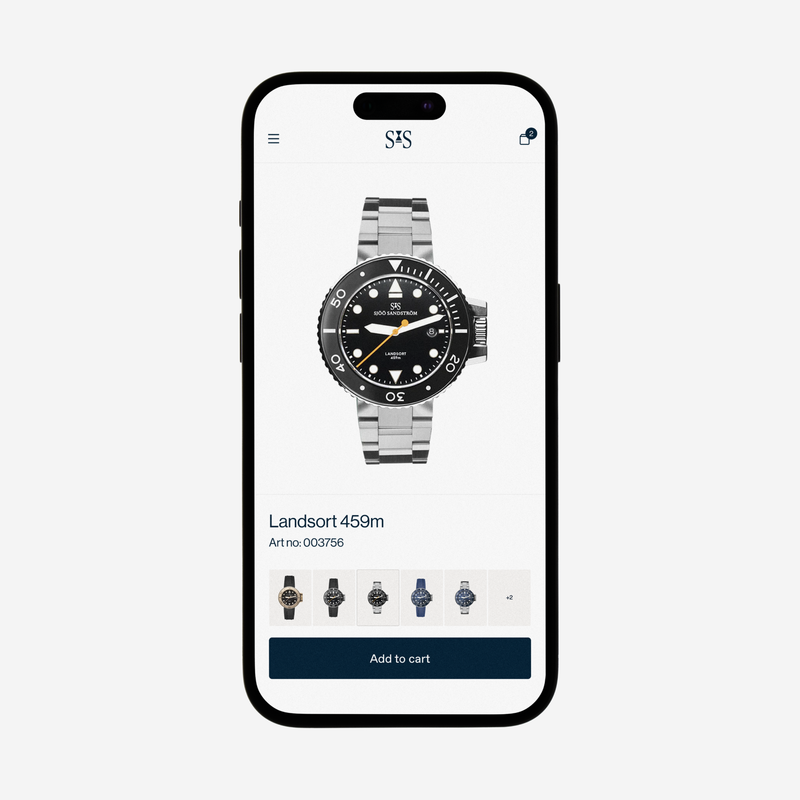 Sjöö Sandström product page view