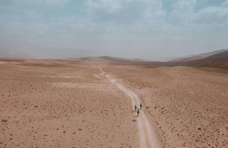 ŠKODA Cycling Team riding the Titan Desert in Marocko