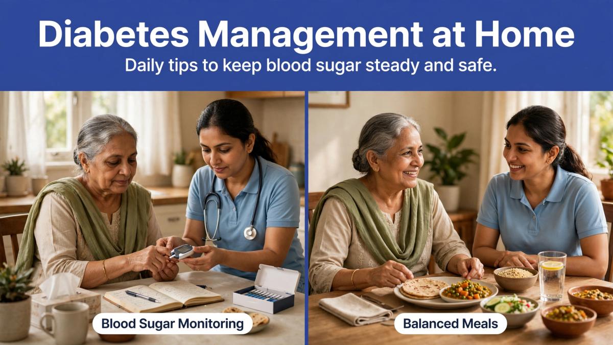 Managing Diabetes at Home – Home Care Tips for Families