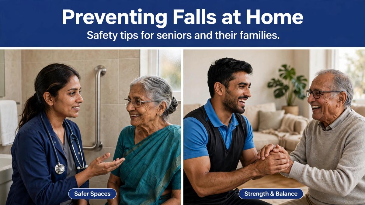Preventing Senior Falls at Home – Safety Tips for Families