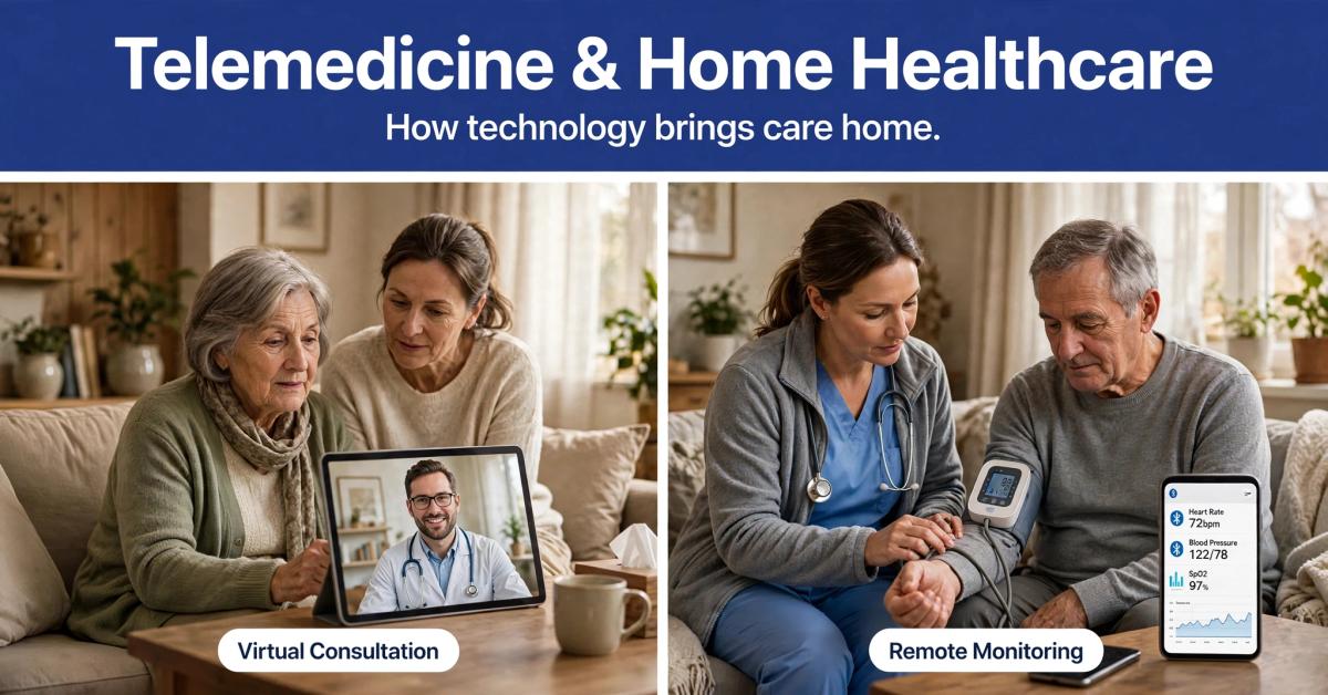 Telemedicine and Home Care – Connecting Doctors & Patients at Home