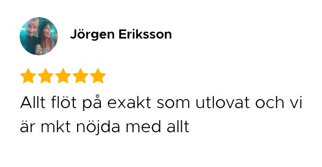 Hög kvalitet och kundnöjdhet