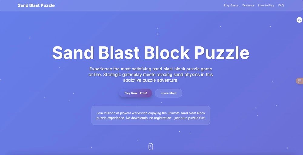 image of Sand Blast Block Puzzle