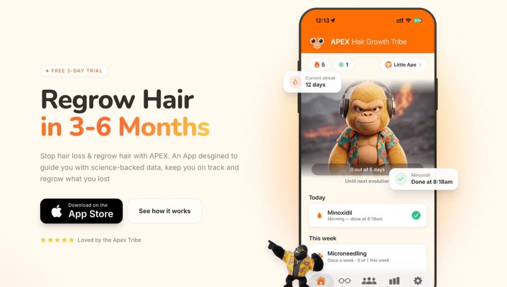 image of APEX — Hair Loss Tribe image of APEX — Hair Loss Tribe