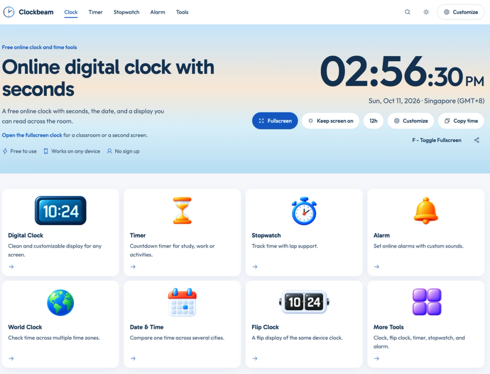 image of Clockbeam image of Clockbeam