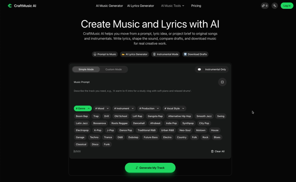 image of CraftMusic AI image of CraftMusic AI