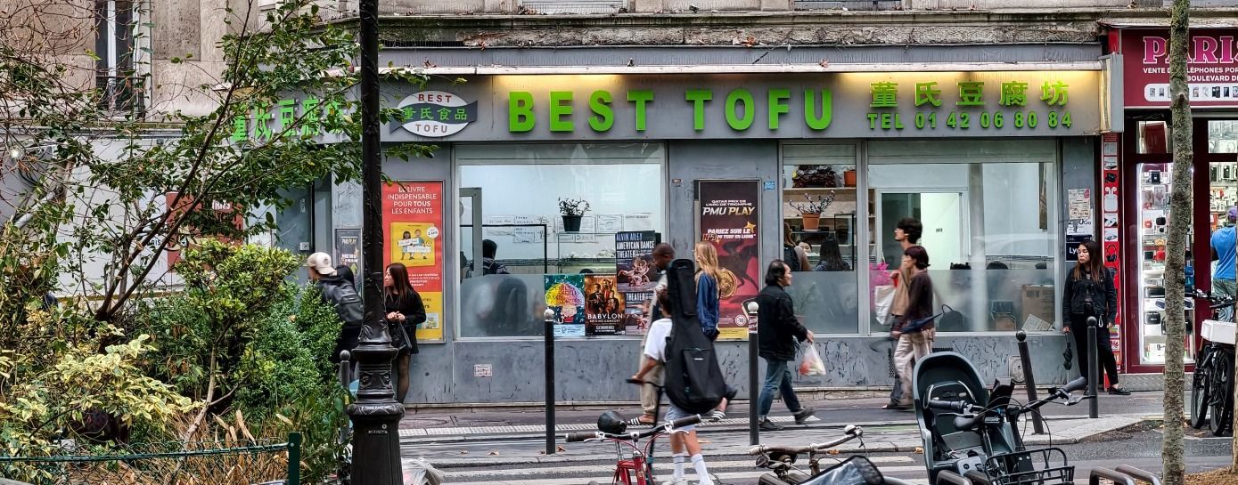 Best Tofu at Belleville junction